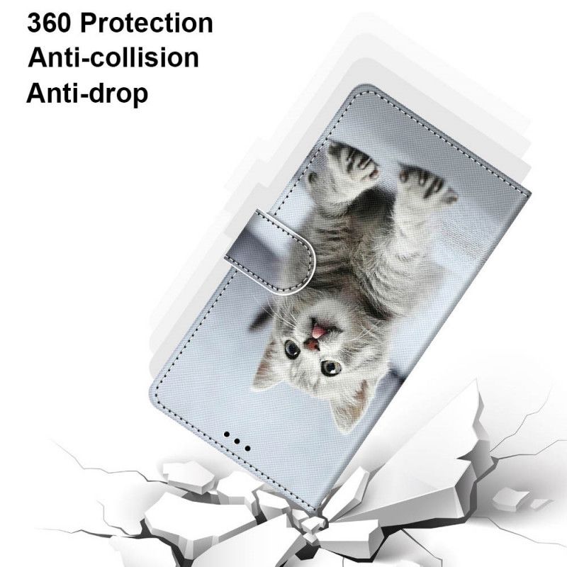 Leren Hoesje voor Samsung Galaxy S21 Ultra 5G Wit Zwart De Mooiste Katten