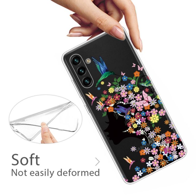 Case Hoesje Samsung Galaxy A13 5g Telefoonhoesje Mooie Bloemhoofd