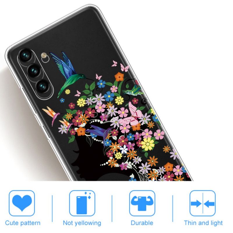 Case Hoesje Samsung Galaxy A13 5g Telefoonhoesje Mooie Bloemhoofd