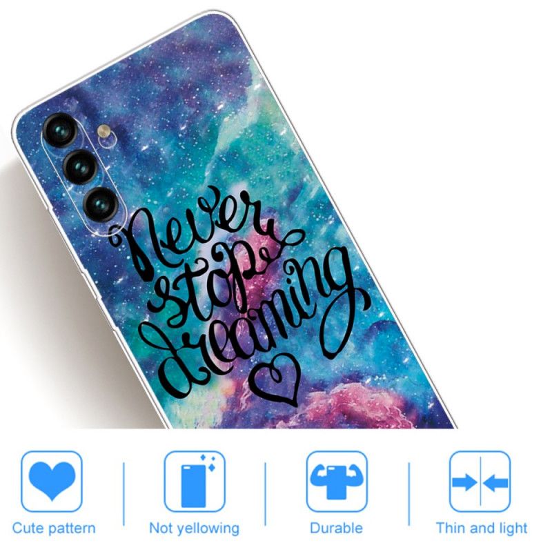 Case Hoesje Samsung Galaxy A13 5g Telefoonhoesje Stop Nooit Met Dromen