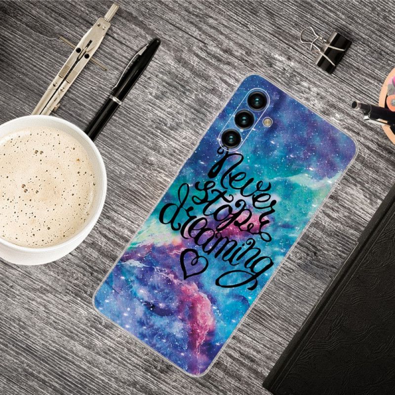 Case Hoesje Samsung Galaxy A13 5g Telefoonhoesje Stop Nooit Met Dromen