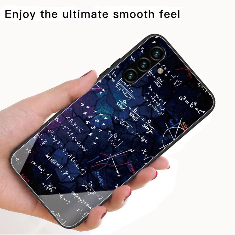 Case Hoesje Samsung Galaxy A13 5g Telefoonhoesje Wiskundige Berekeningen Van Gehard Glas