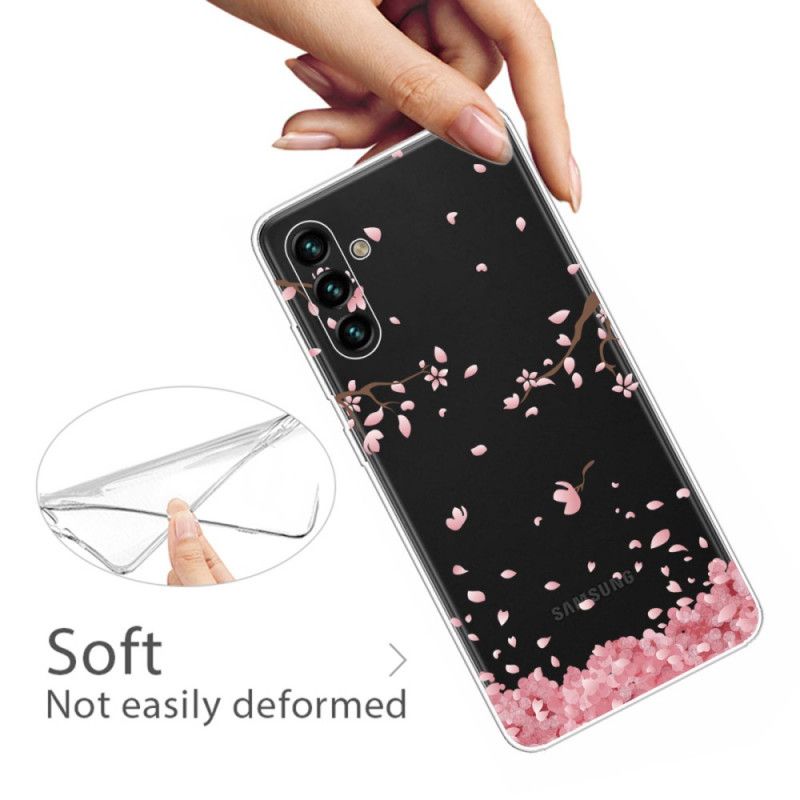 Cover Hoesje Samsung Galaxy A13 5g Telefoonhoesje Bloeiende Takken