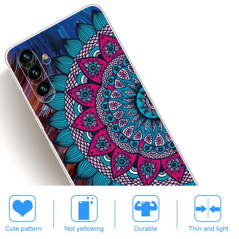 Cover Hoesje Samsung Galaxy A13 5g Telefoonhoesje Kleurrijke Mandala