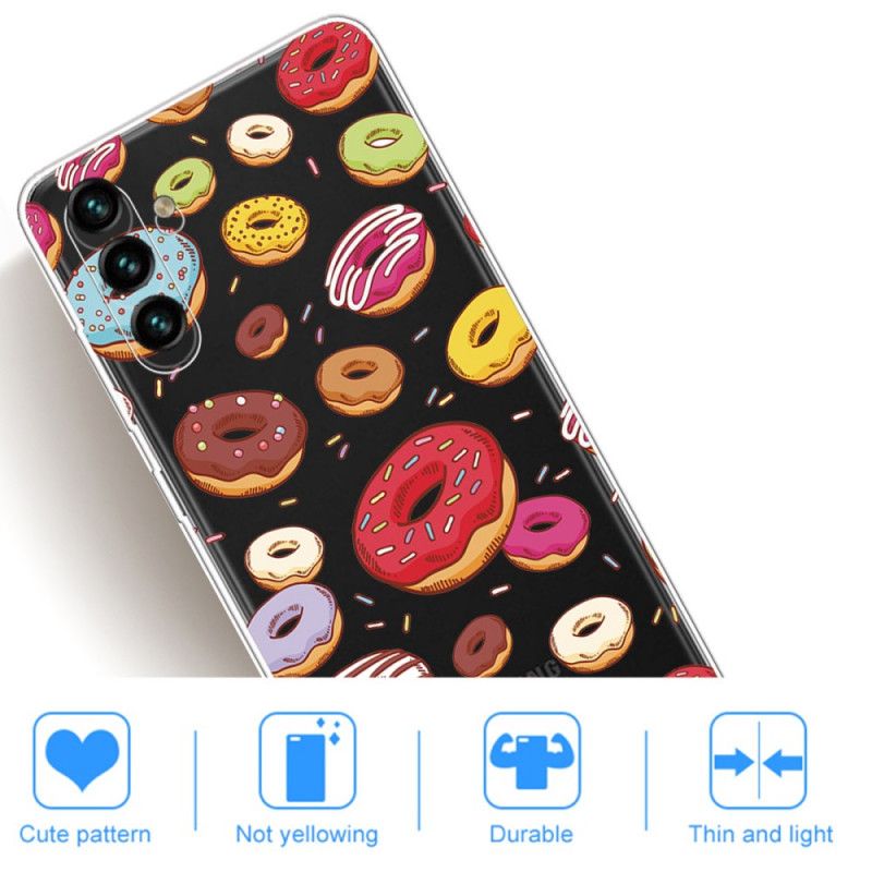 Cover Hoesje Samsung Galaxy A13 5g Telefoonhoesje Liefde Donuts