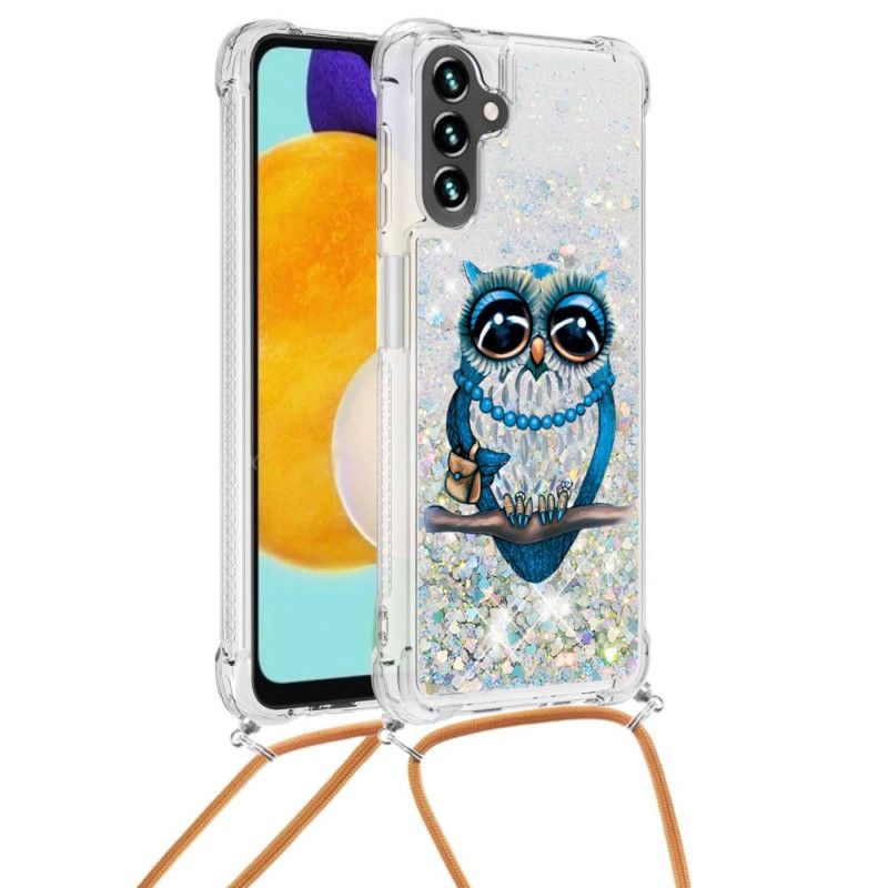 Cover Hoesje Samsung Galaxy A13 5g Telefoonhoesje Stop Nooit Met Paillettenkoord