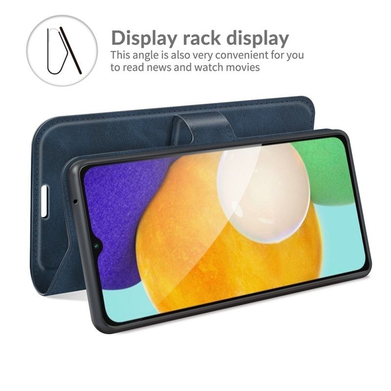 Folio-hoesje Samsung Galaxy A13 5g Kunstleer Slim