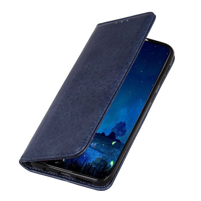 Folio-hoesje Samsung Galaxy A13 5g Ledertextuur Bescherming Hoesje