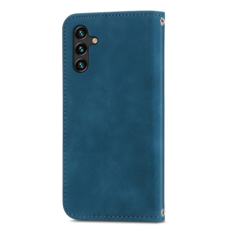 Folio-hoesje Samsung Galaxy A13 5g Skin-touch Vintage Design Bescherming Hoesje