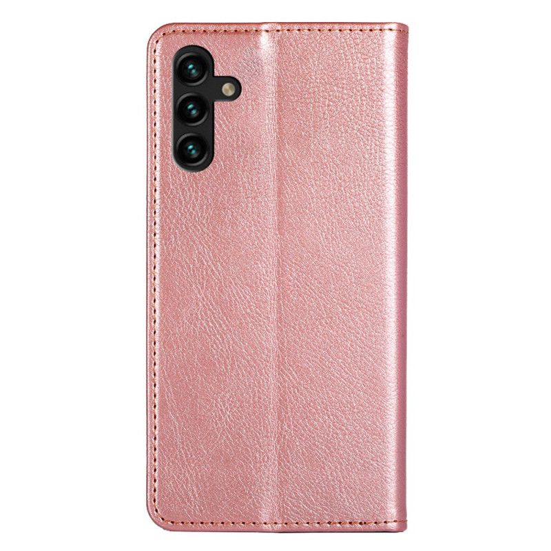 Folio-hoesje Samsung Galaxy A13 5g Telefoonhoesje Effen Kleur