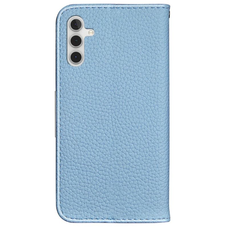 Folio-hoesje Samsung Galaxy A13 5g Telefoonhoesje Litchi Ultra Chique Kunstleer