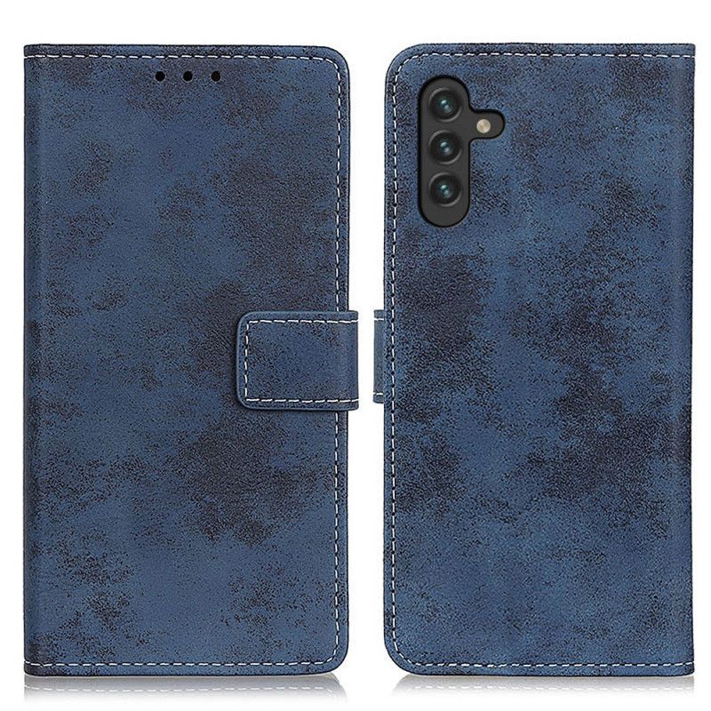 Folio-hoesje Samsung Galaxy A13 5g Vintage Kunstleer