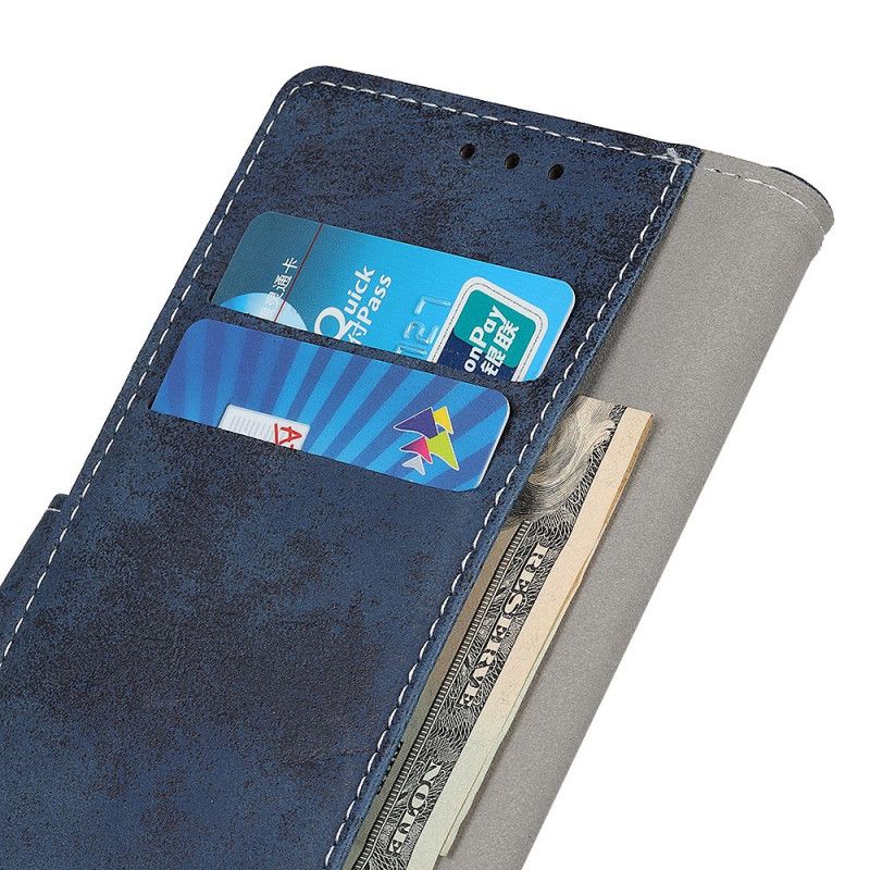 Folio-hoesje Samsung Galaxy A13 5g Vintage Kunstleer