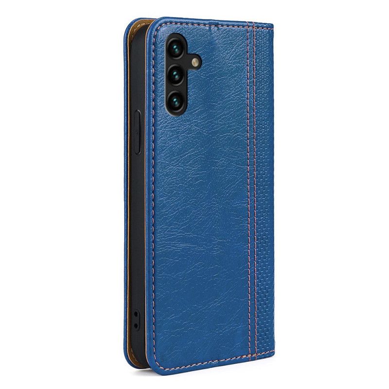 Folio-hoesje Samsung Galaxy A13 5g Vintage Lederen Stijl