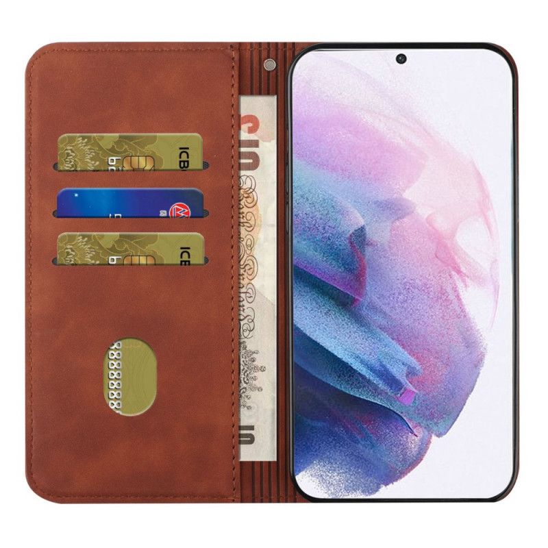 Folio-hoesje Voor Samsung Galaxy A13 5g Style Leder S-design