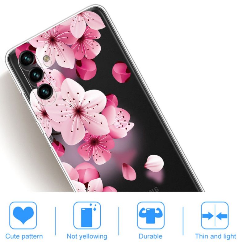 Hoesje Samsung Galaxy A13 5g Kleine Roze Bloemen Bescherming Hoesje