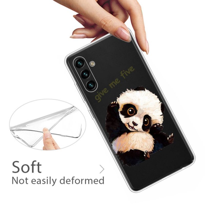 Hoesje Samsung Galaxy A13 5g Panda Geef Me Vijf