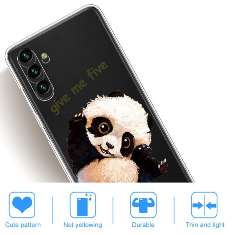 Hoesje Samsung Galaxy A13 5g Panda Geef Me Vijf