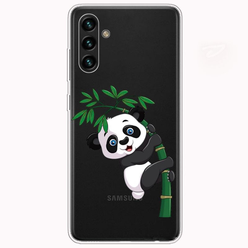 Hoesje Samsung Galaxy A13 5g Panda Op Bamboe