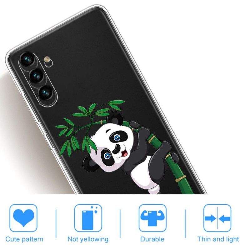 Hoesje Samsung Galaxy A13 5g Panda Op Bamboe