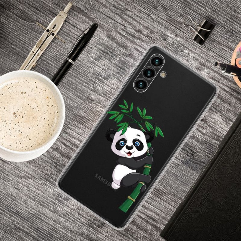 Hoesje Samsung Galaxy A13 5g Panda Op Bamboe