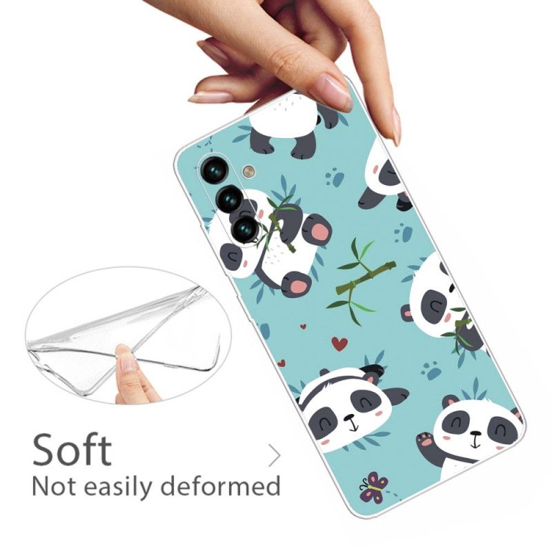 Hoesje Samsung Galaxy A13 5g Stelletje Panda's