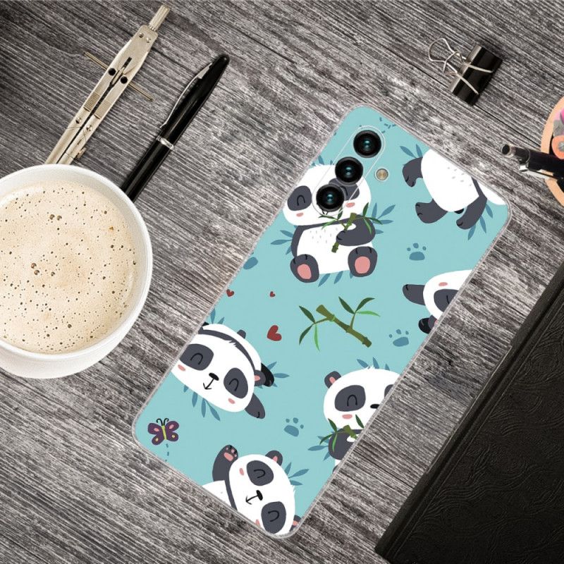 Hoesje Samsung Galaxy A13 5g Stelletje Panda's