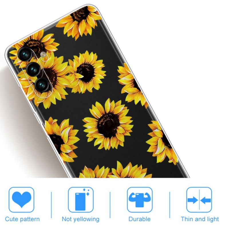 Hoesje Samsung Galaxy A13 5g Zonnebloemen