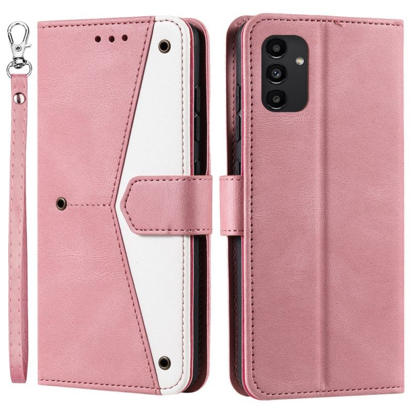 Leren Hoesje Samsung Galaxy A13 5g Skin-touch Naden