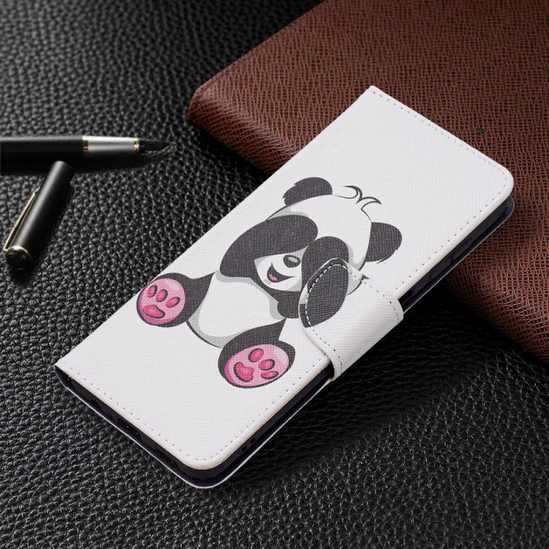 Leren Hoesje Voor Samsung Galaxy A13 5g Panda Plezier