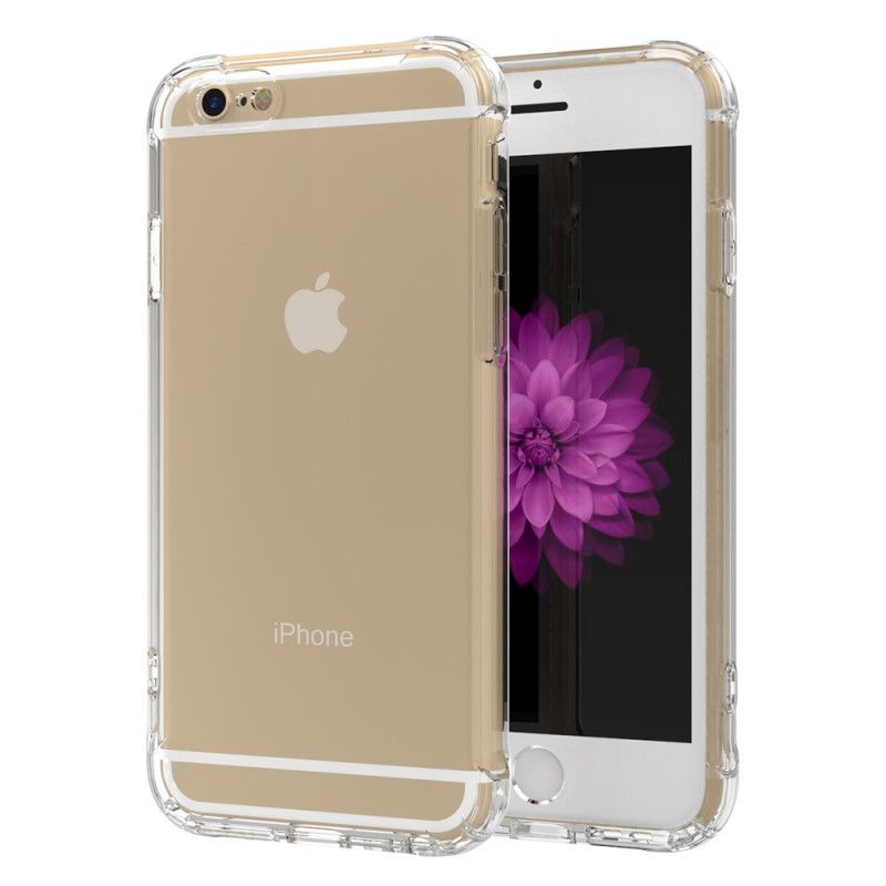 Hoesje iPhone 6 / 6S Transparant Leeu-Ontwerp