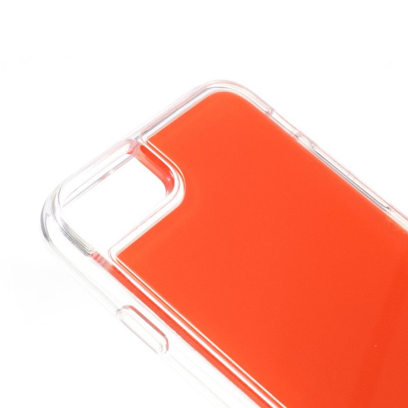 Hoesje voor iPhone 6 / 6S Oranje Geel Lichtgevend