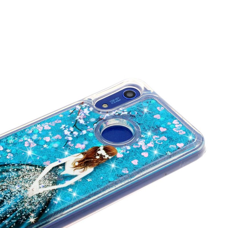 Hoesje Huawei Y6 2019 Telefoonhoesje Prinses Glitter