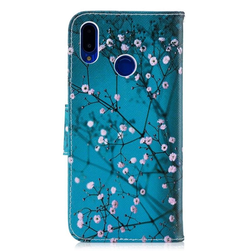 Leren Hoesje voor Huawei P Smart Plus Bloeiende Boom