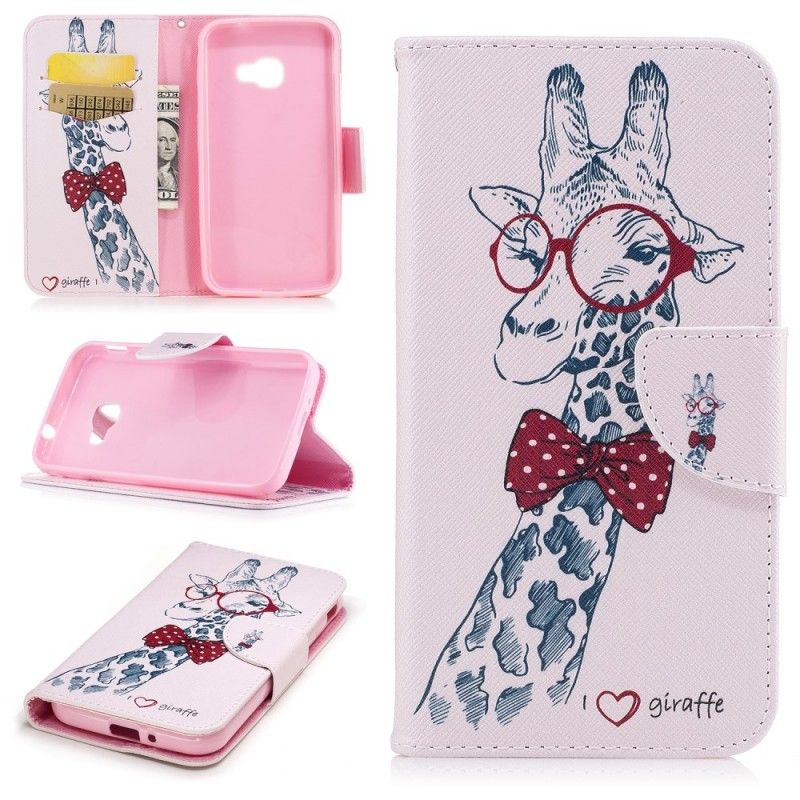 Cover Folio-hoesje Samsung Galaxy XCover 4S / 4 Telefoonhoesje Nerdgiraf