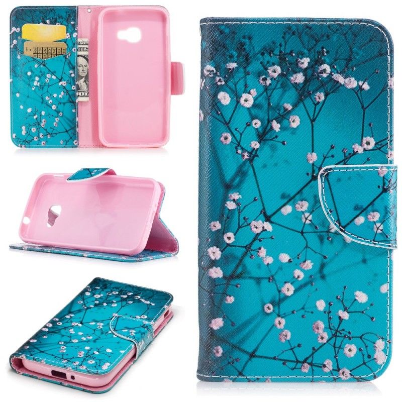 Leren Hoesje Samsung Galaxy XCover 4S / 4 Bloeiende Boom