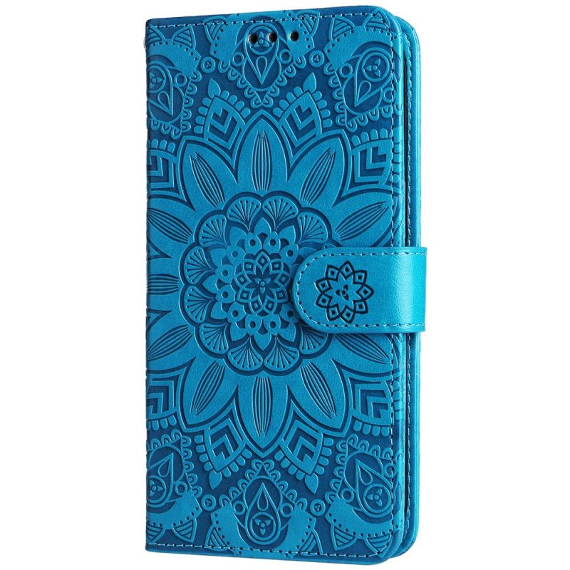 Folio-hoesje Oneplus 12r Prachtige Mandala Met Riem