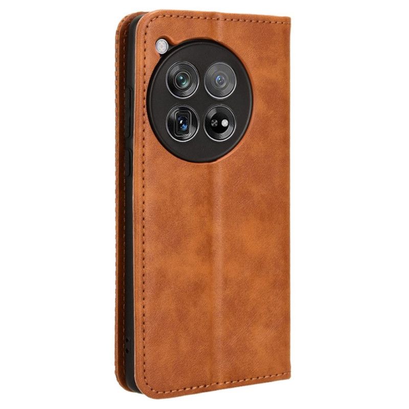 Folio-hoesje Oneplus 12r Telefoonhoesje Retro