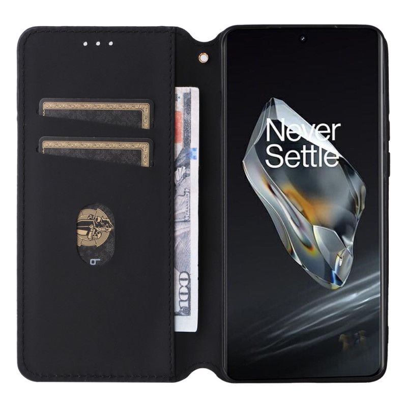 Folio-hoesje Voor Oneplus 12r Ruitpatroon