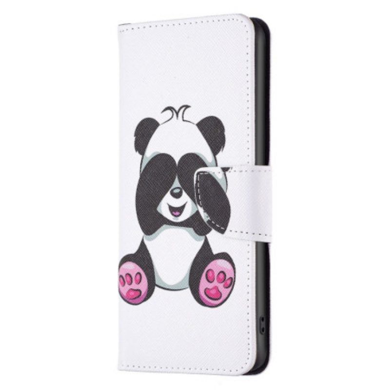Flip Case voor Samsung Galaxy A14 / A14 5G Panda