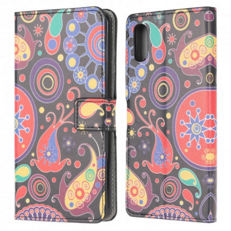 Flip Case Leren Samsung Galaxy Xcover 5 Ontwerp Galaxy