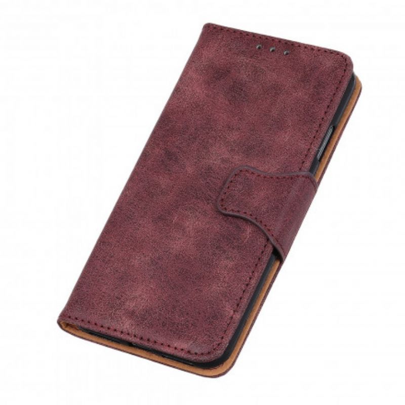 Flip Case Leren Samsung Galaxy Xcover 5 Vintage Splitleer