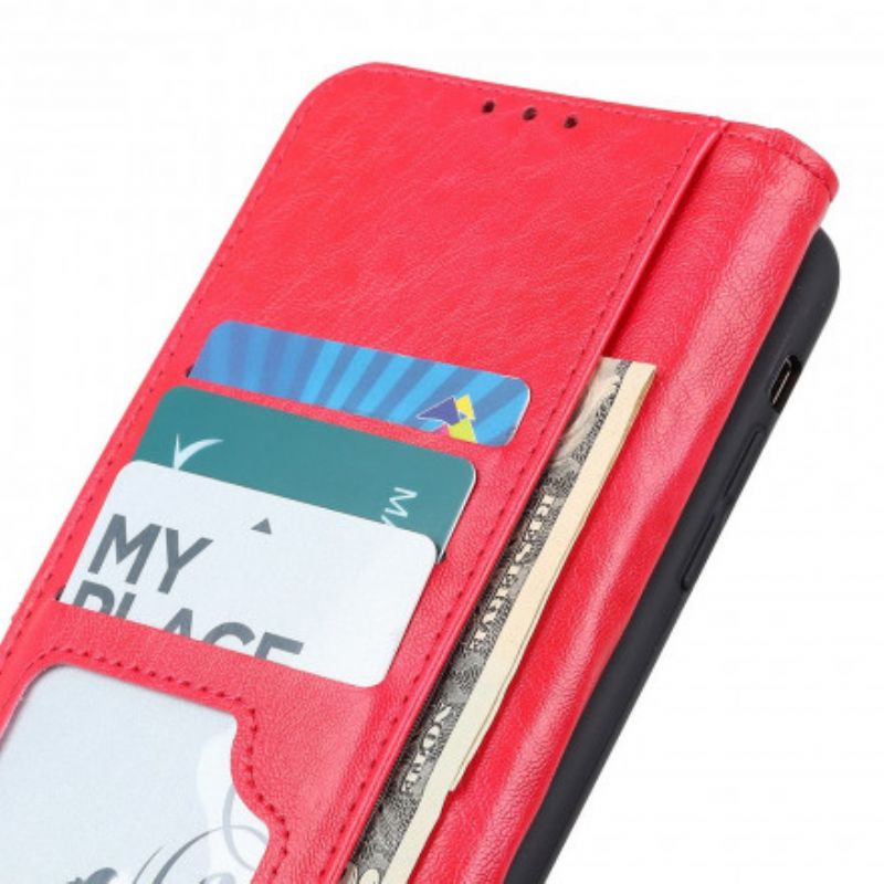 Folio-hoesje Samsung Galaxy Xcover 5 Telefoonhoesje Gestructureerd Kunstleer