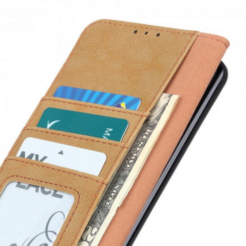 Folio-hoesje Samsung Galaxy Xcover 5 Telefoonhoesje Kunstleer Split Retro Khazneh