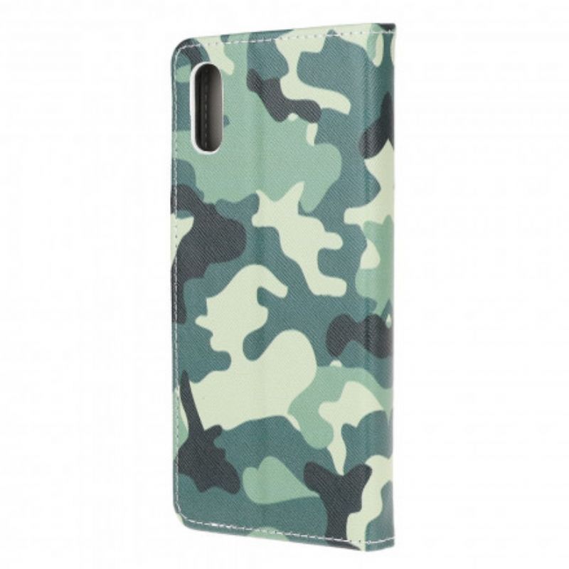 Folio-hoesje Samsung Galaxy Xcover 5 Telefoonhoesje Militaire Camouflage