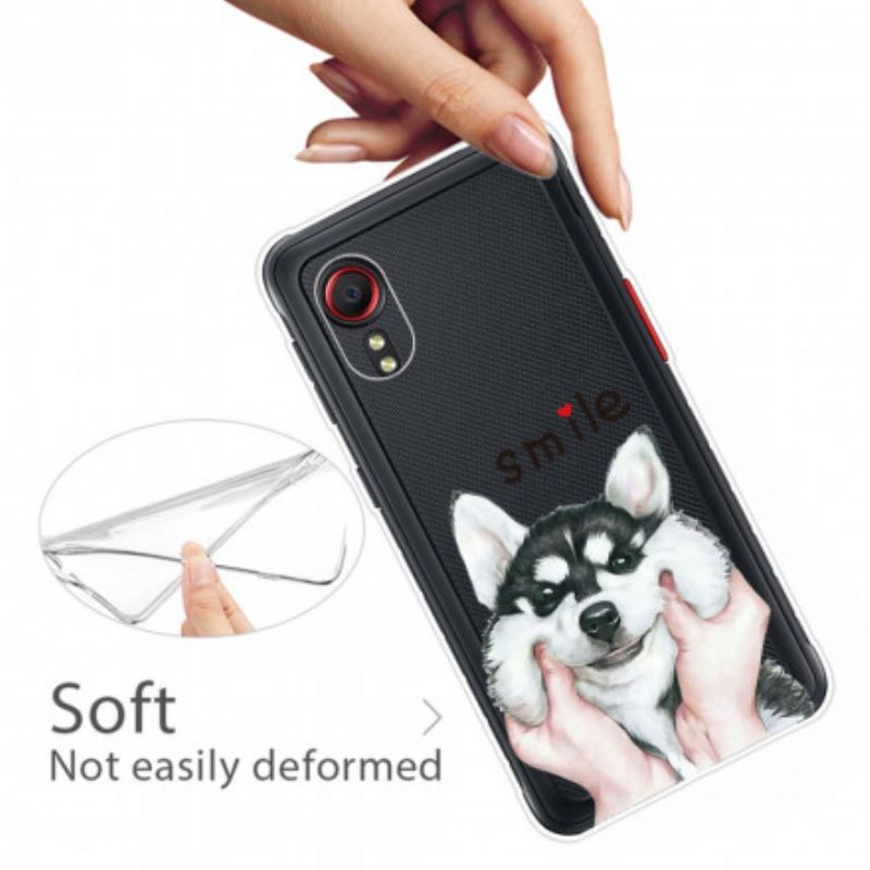 Hoesje Samsung Galaxy Xcover 5 Glimlach Hond