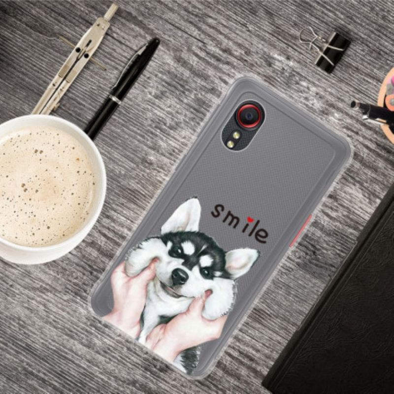 Hoesje Samsung Galaxy Xcover 5 Glimlach Hond