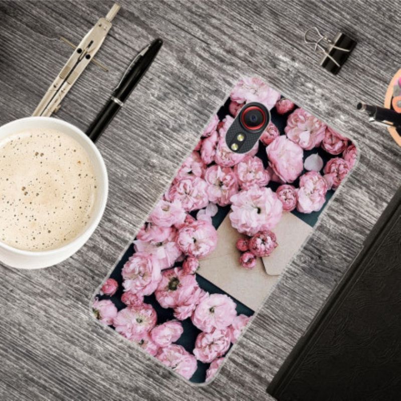 Hoesje Voor Samsung Galaxy Xcover 5 Intense Bloemen