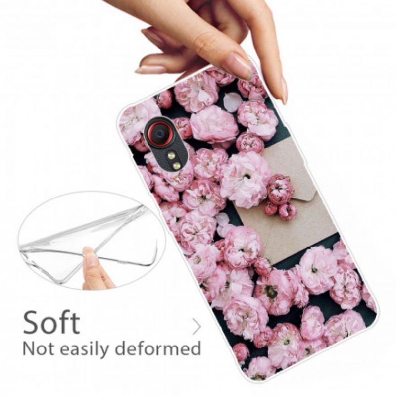 Hoesje Voor Samsung Galaxy Xcover 5 Intense Bloemen