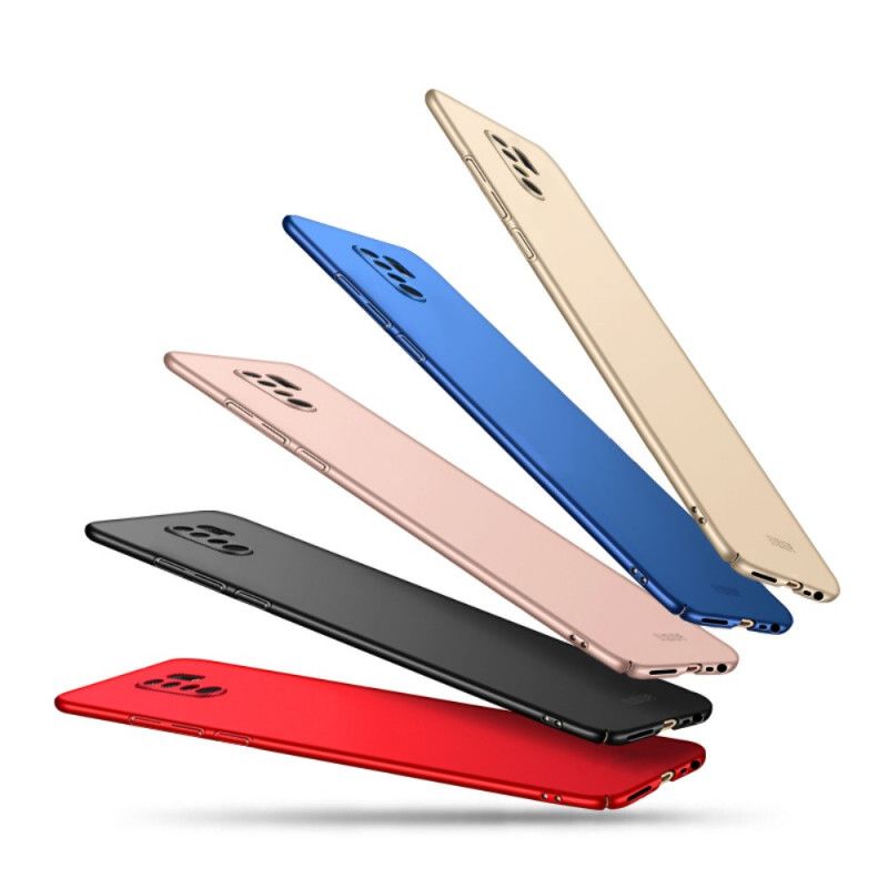 Hoesje voor Xiaomi Redmi 9 Rood Zwart Mofi